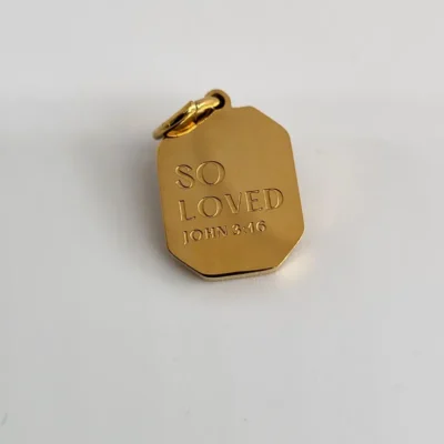 so loved 3:16 necklace