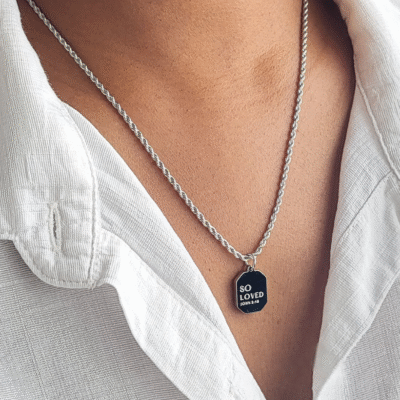 john 14 7 christina jewellery Necklace in gold Colour.