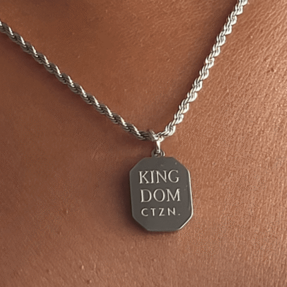 Kingdom CTZN Necklace in Silver Colour christian jewellery