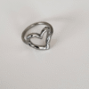 Melted Heart Ring (Psalm 22:14) - Colour Silver