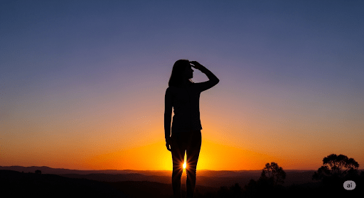 Light breaking through darkness symbolizing God’s presence in a broken world