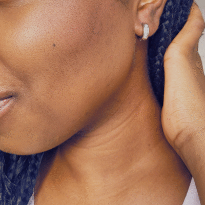 silver colour circle huggies with cubic zirconia